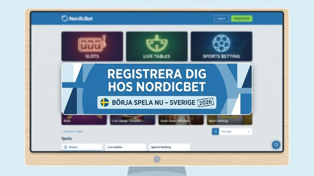 Registrera dig med bonus
